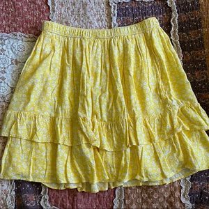 Abercrombie & Fitch floral skirt